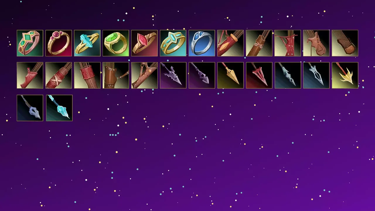 Hand Painted Armor & Equipment Icons