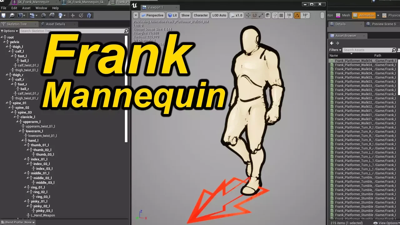 Frank Platformer 1 (215 Anim)