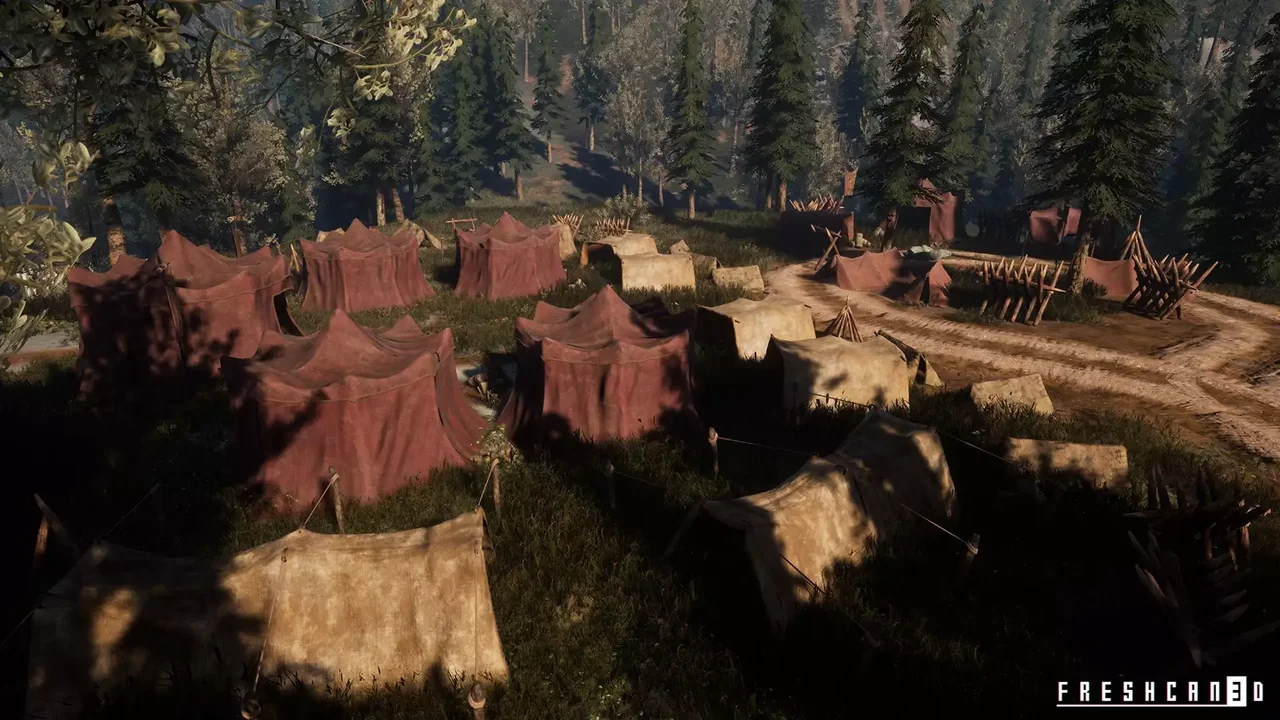 Medieval Tents & Camping Props Pack