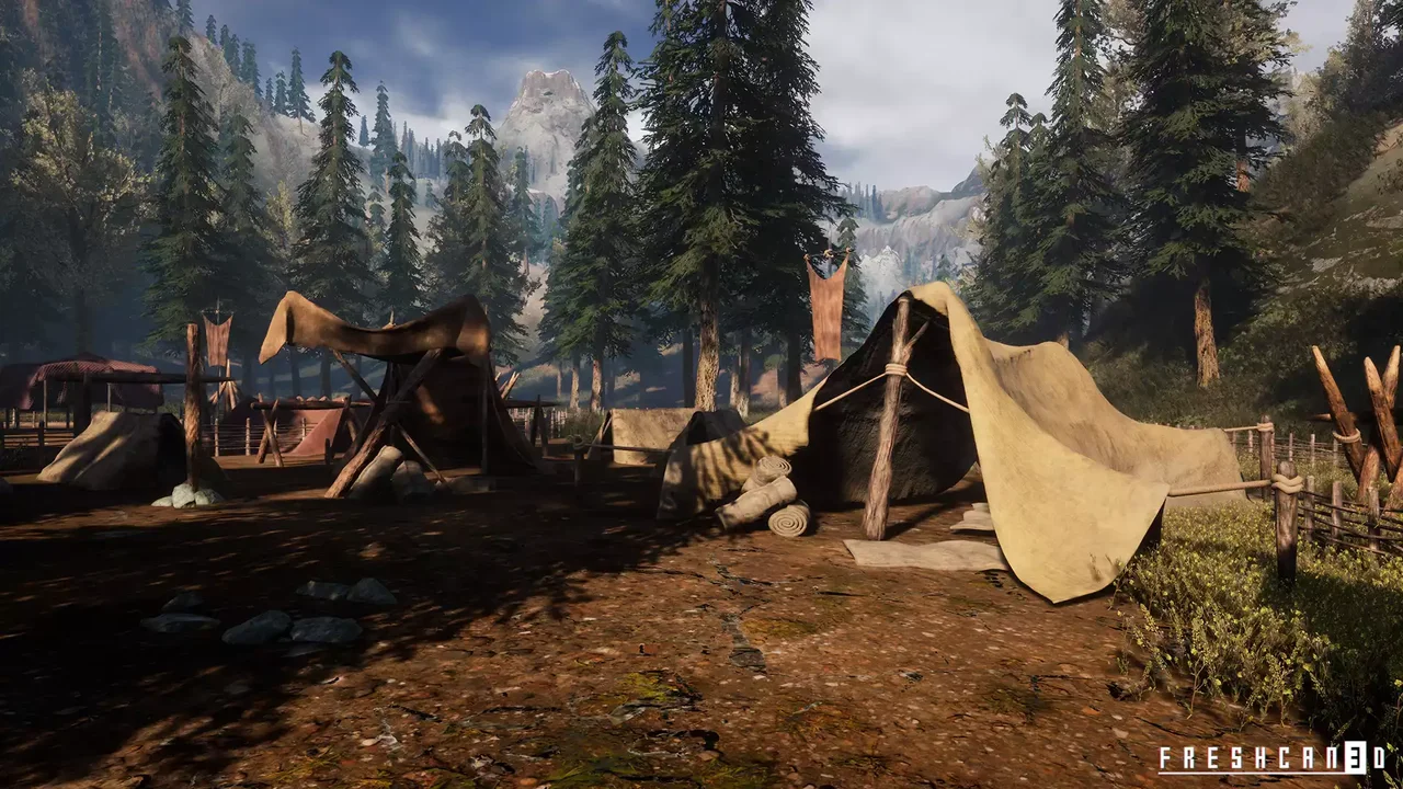 Medieval Tents & Camping Props Pack