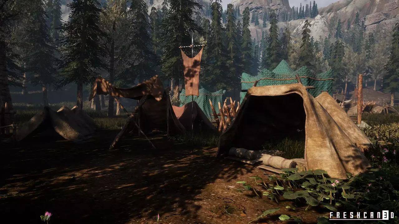 Medieval Tents & Camping Props Pack