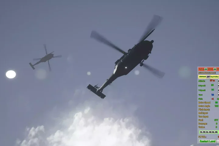 Physics Based Helicopter
