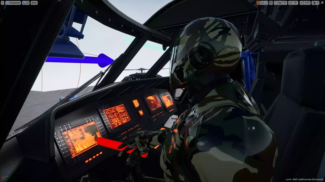 Physics Based Helicopter
