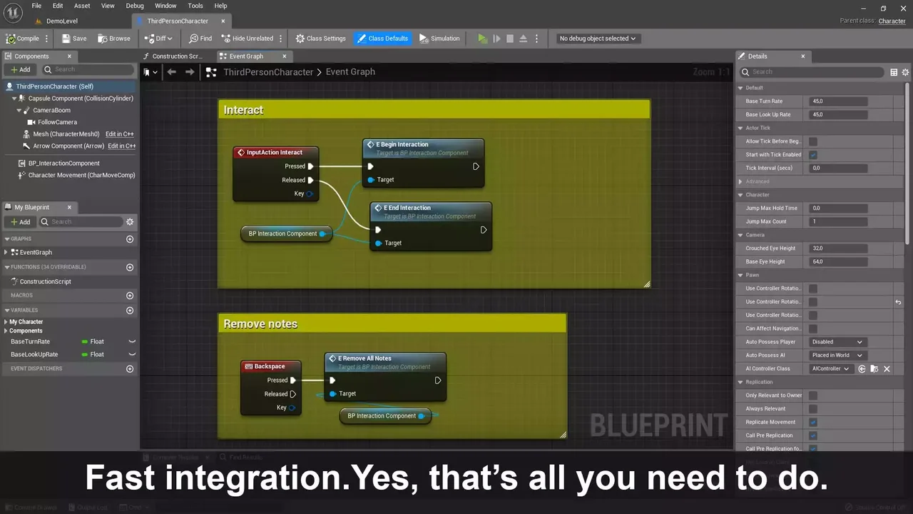 Basic Interaction, Widgets & Notes 5.0