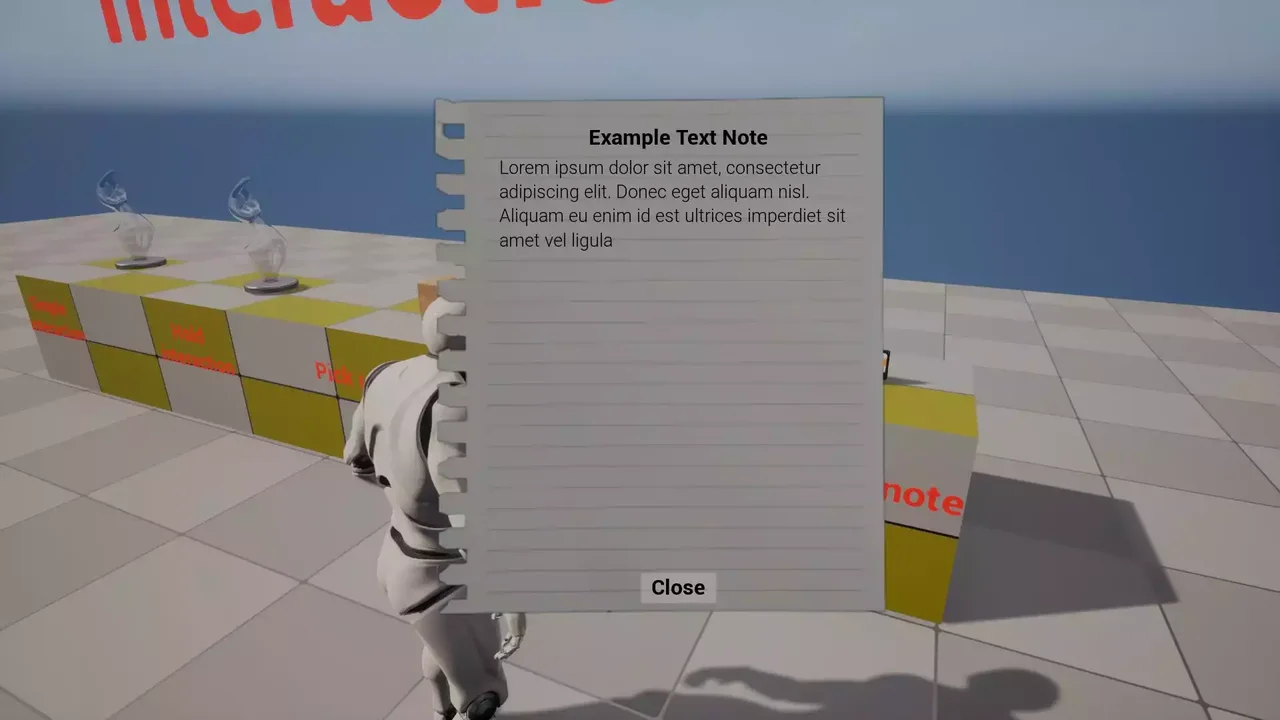 Basic Interaction, Widgets & Notes 5.0