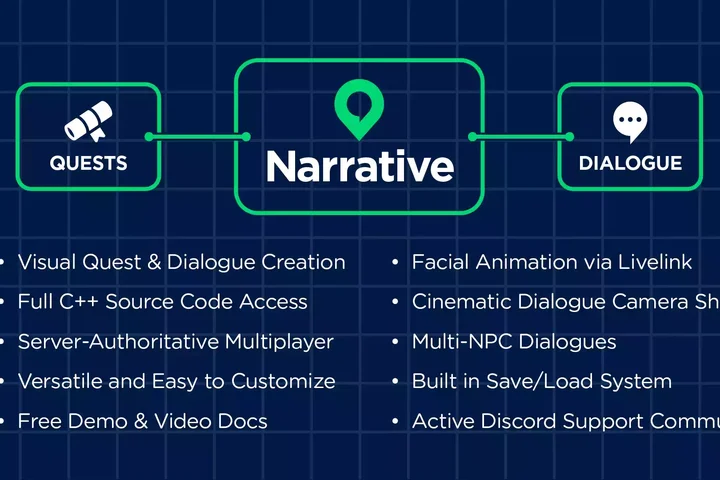 Narrative 3 - Node Based Quests and Dialogue