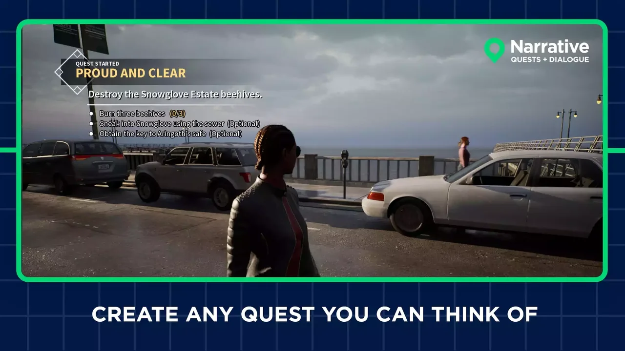 Narrative 3 - Node Based Quests and Dialogue