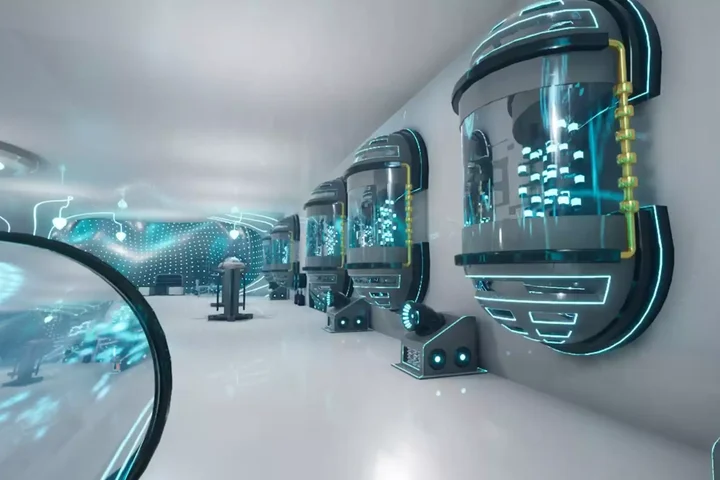 4 IN 1 MODULAR FUTURISTIC SCI FI PROJECTS BUNDLE
