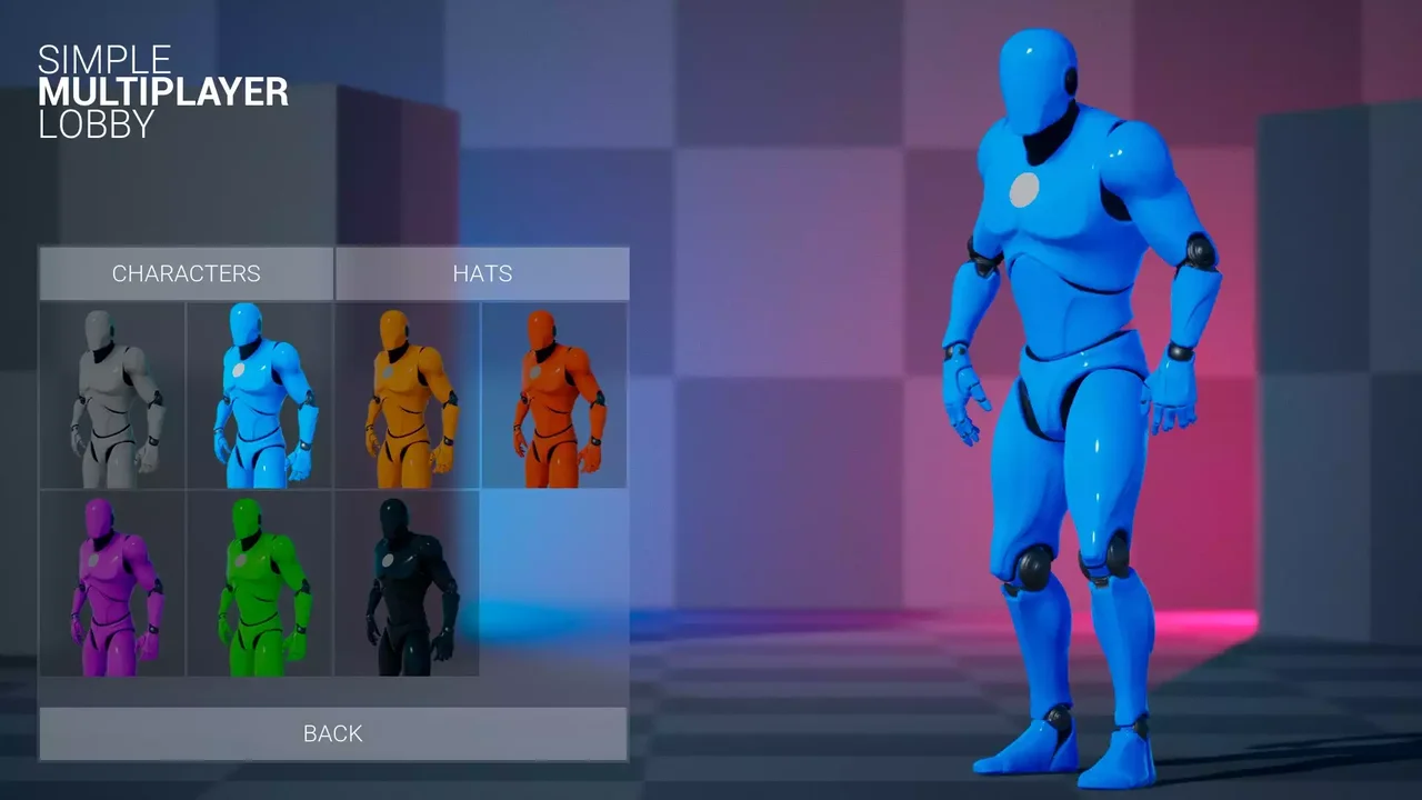 Simple Multiplayer Lobby V3