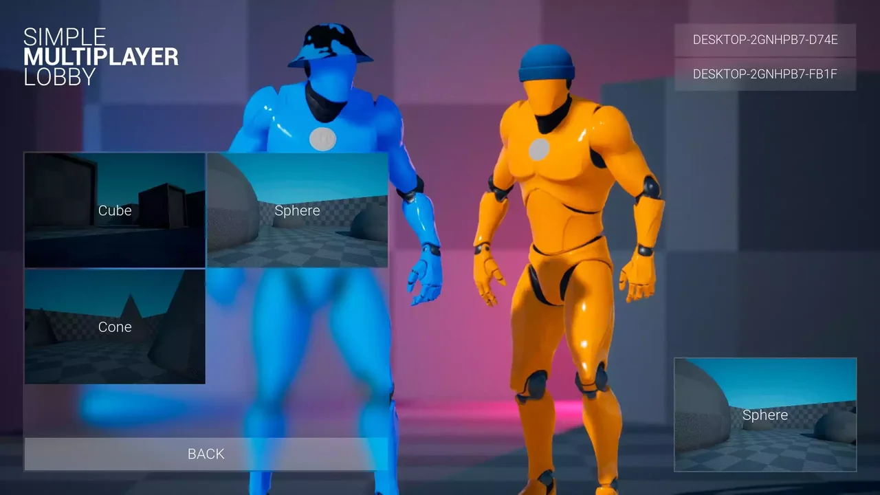 Simple Multiplayer Lobby V3