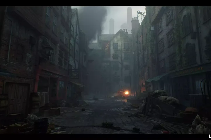 Victorian Decayed Alley Environment