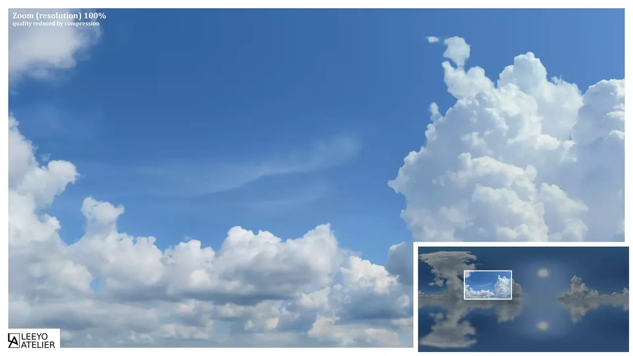 Skies 3 - Matte painting