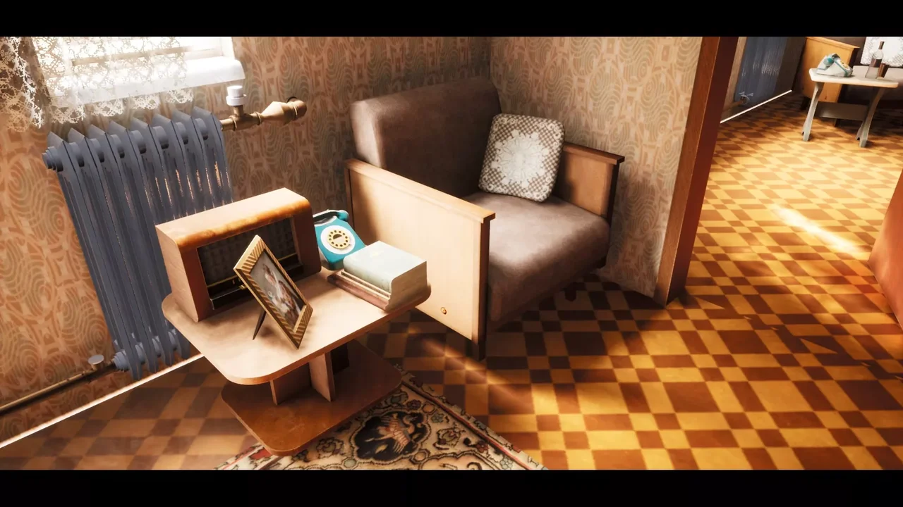 Soviet Living Room & Furniture Props