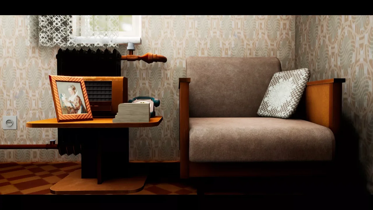 Soviet Living Room & Furniture Props