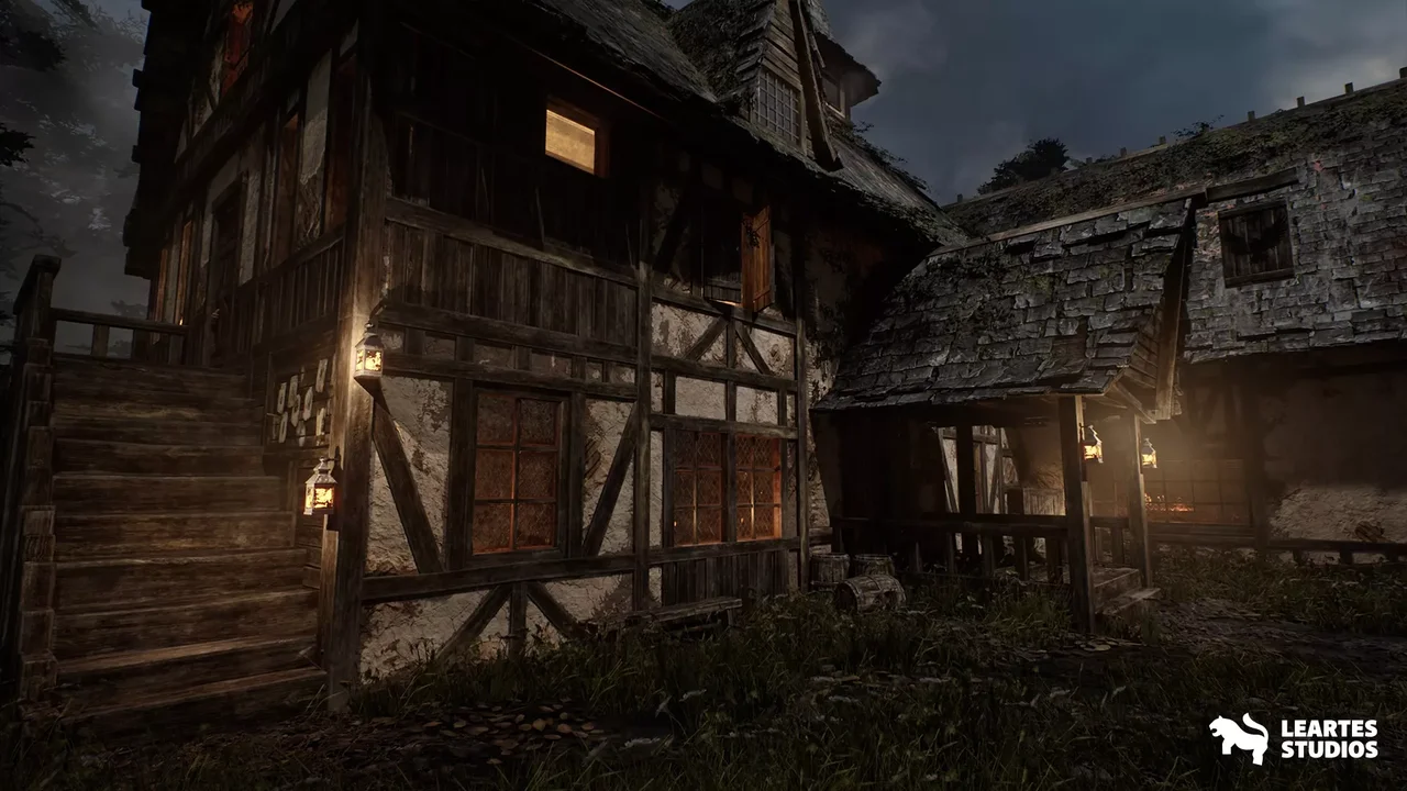 Medieval Tavern + ULAT ( Modular , Medieval Interior Exterior , Medieval )