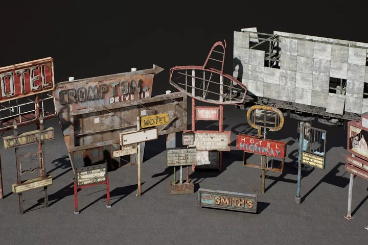 Post Apocalyptic Signs - VOL 2