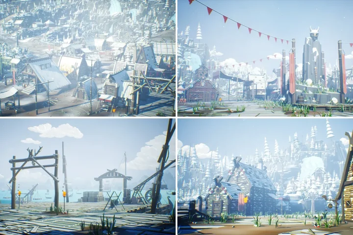 Low Poly Viking World