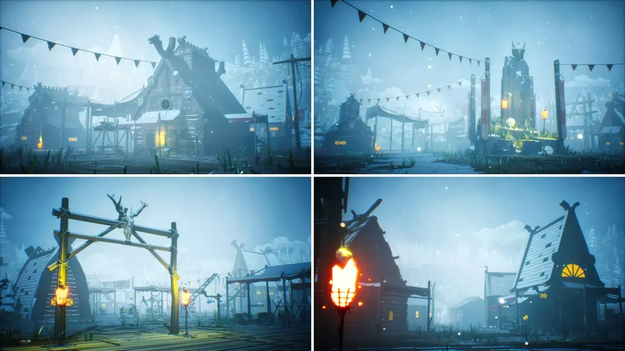Low Poly Viking World