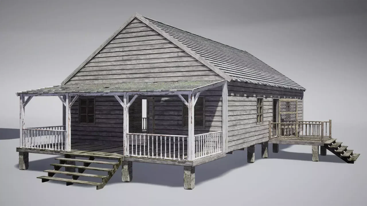 Wooden houses
