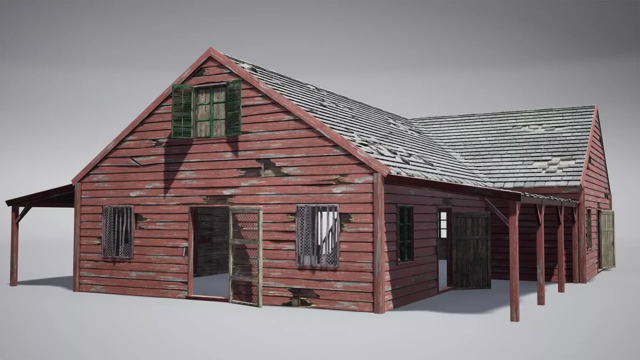 Wooden houses