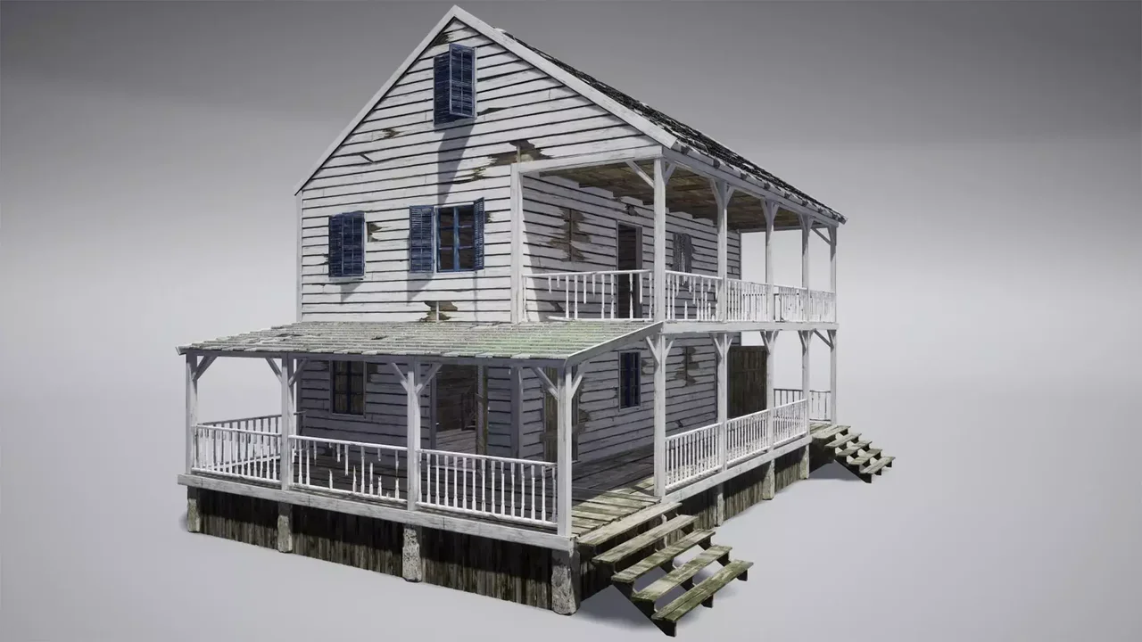 Wooden houses