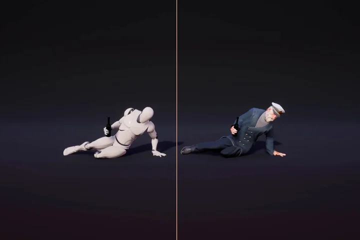 Drunk Man Animations