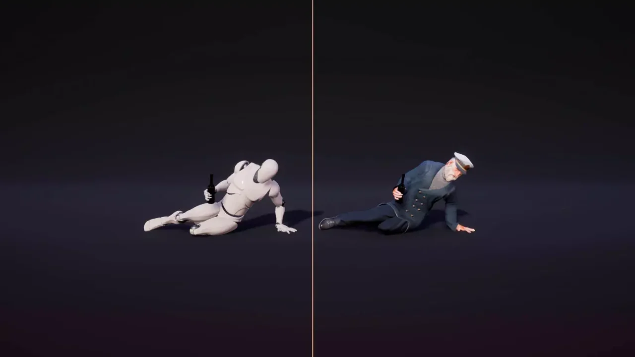 Drunk Man Animations