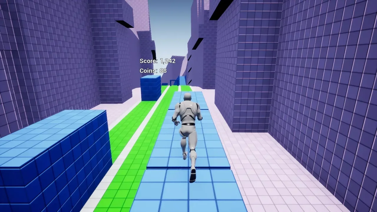 Endless Runner BP Template