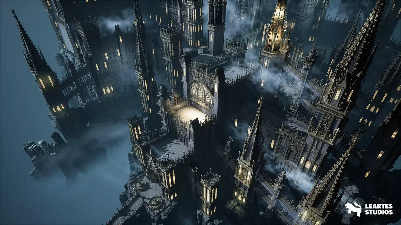 Fantasy Castle Environment + ULAT ( Fantasy, Soulslike, Castle, Fantasy )