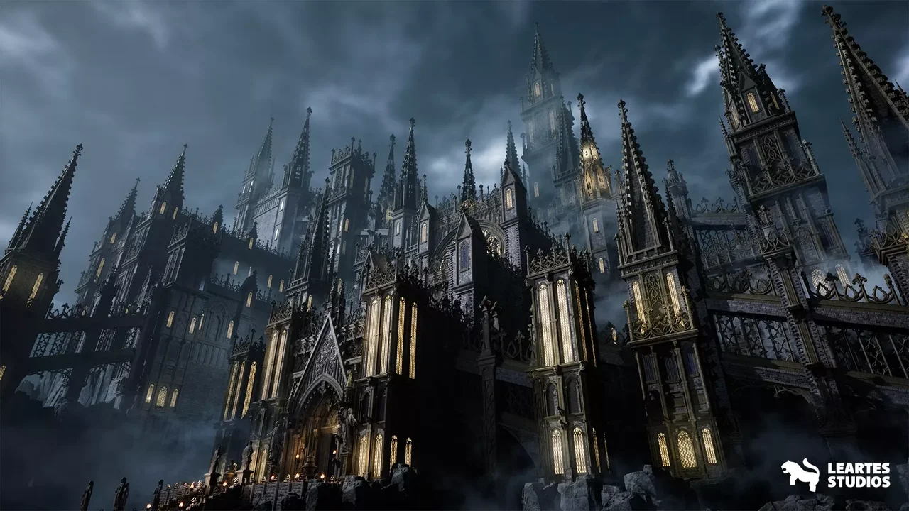 Fantasy Castle Environment + ULAT ( Fantasy, Soulslike, Castle, Fantasy )