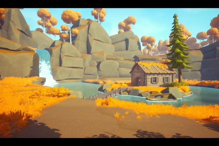 Stylized Autumn Forest