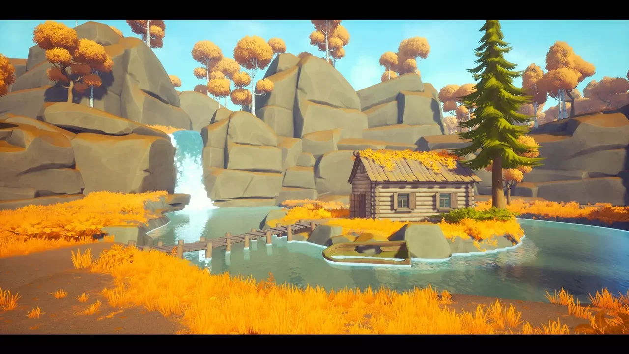 Stylized Autumn Forest