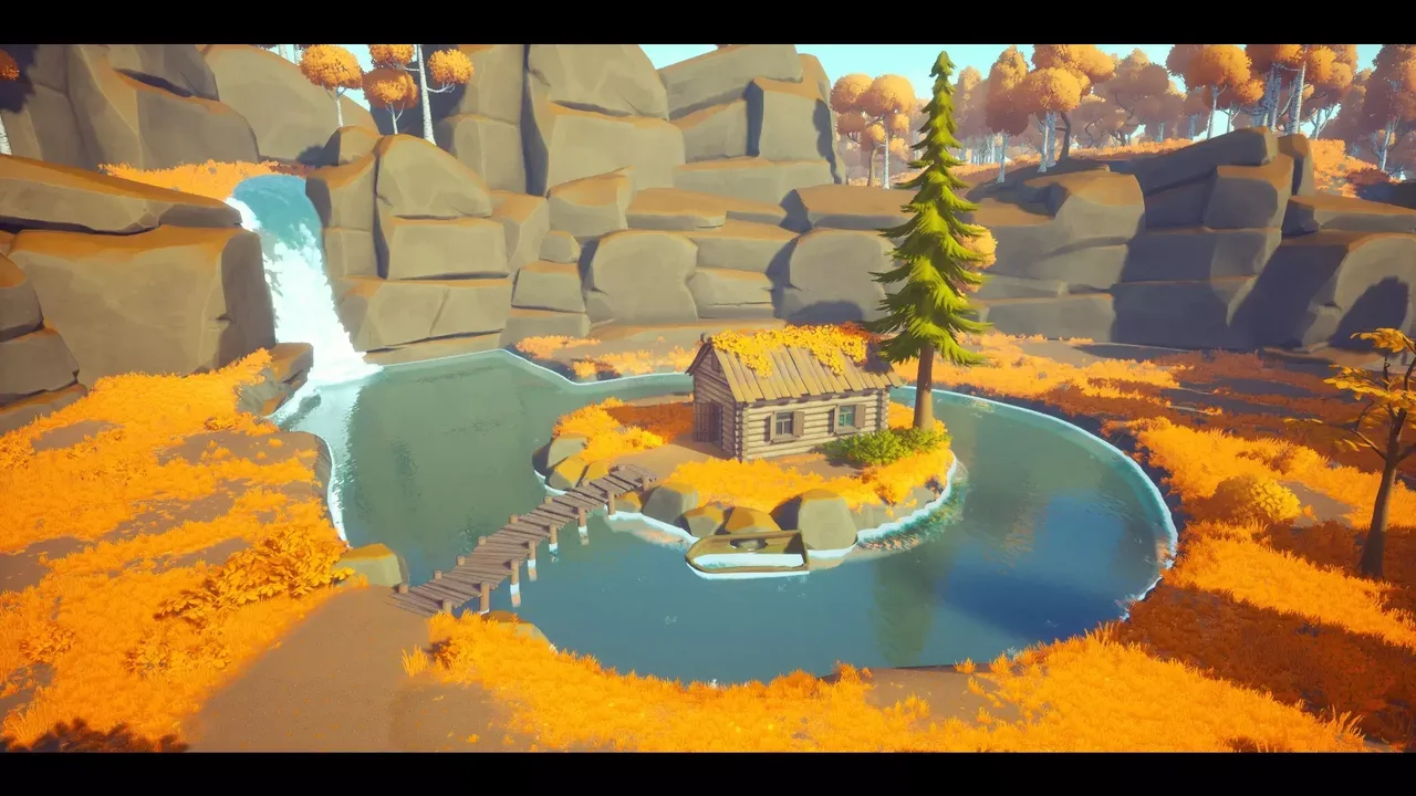 Stylized Autumn Forest
