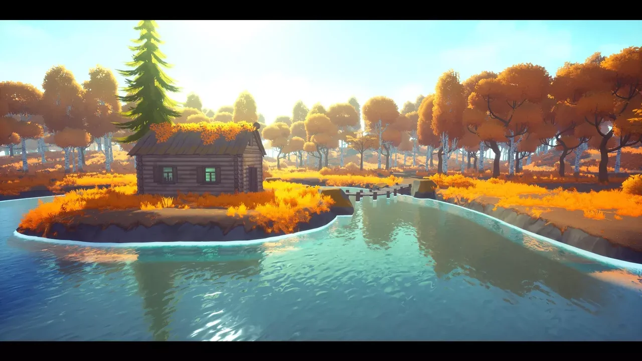 Stylized Autumn Forest