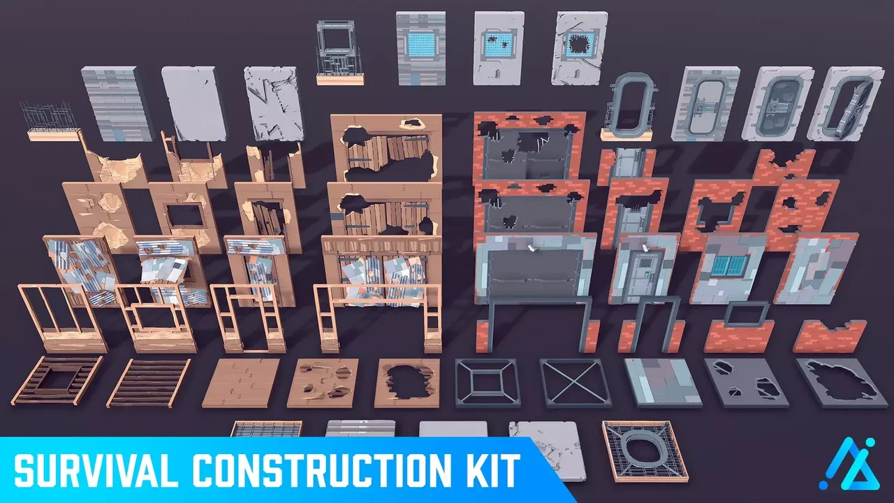 POLY - Mega Survival Construction Kit (Unreal Engine)