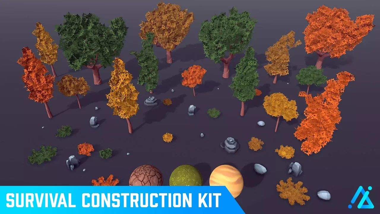 POLY - Mega Survival Construction Kit (Unreal Engine)