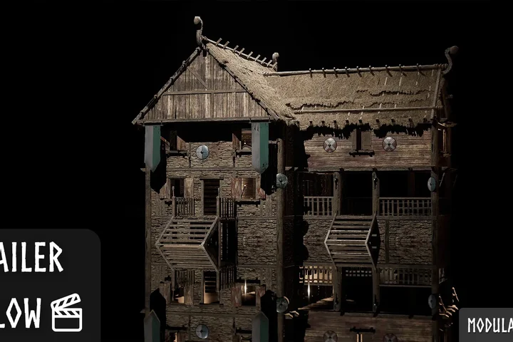 Houses - Modular Medieval Houses - House