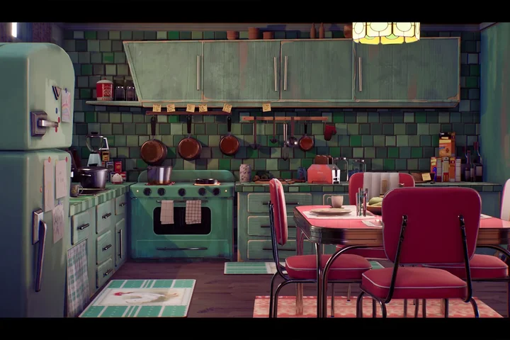 Stylized House Interior