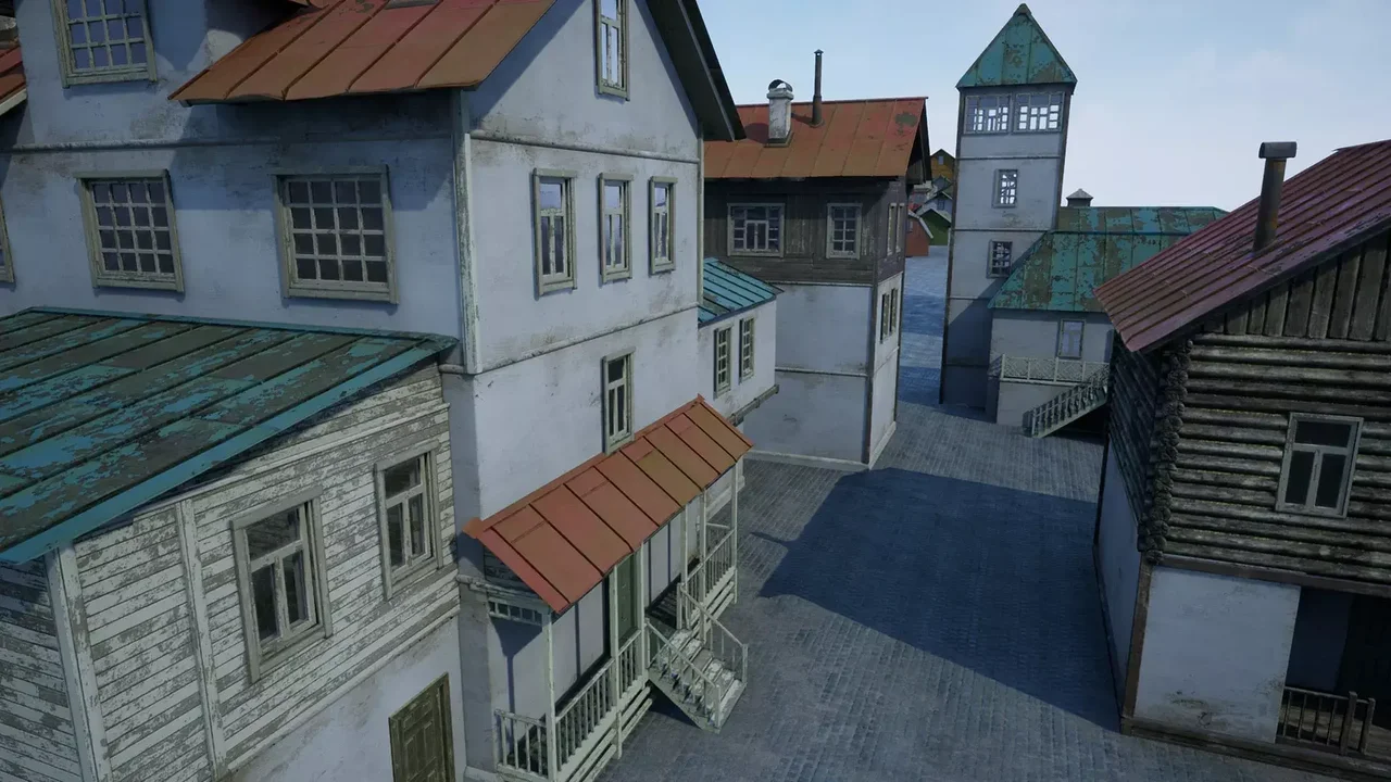 Village Houses Modular Pack