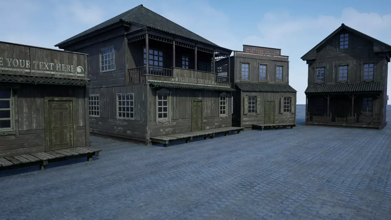 Village Houses Modular Pack
