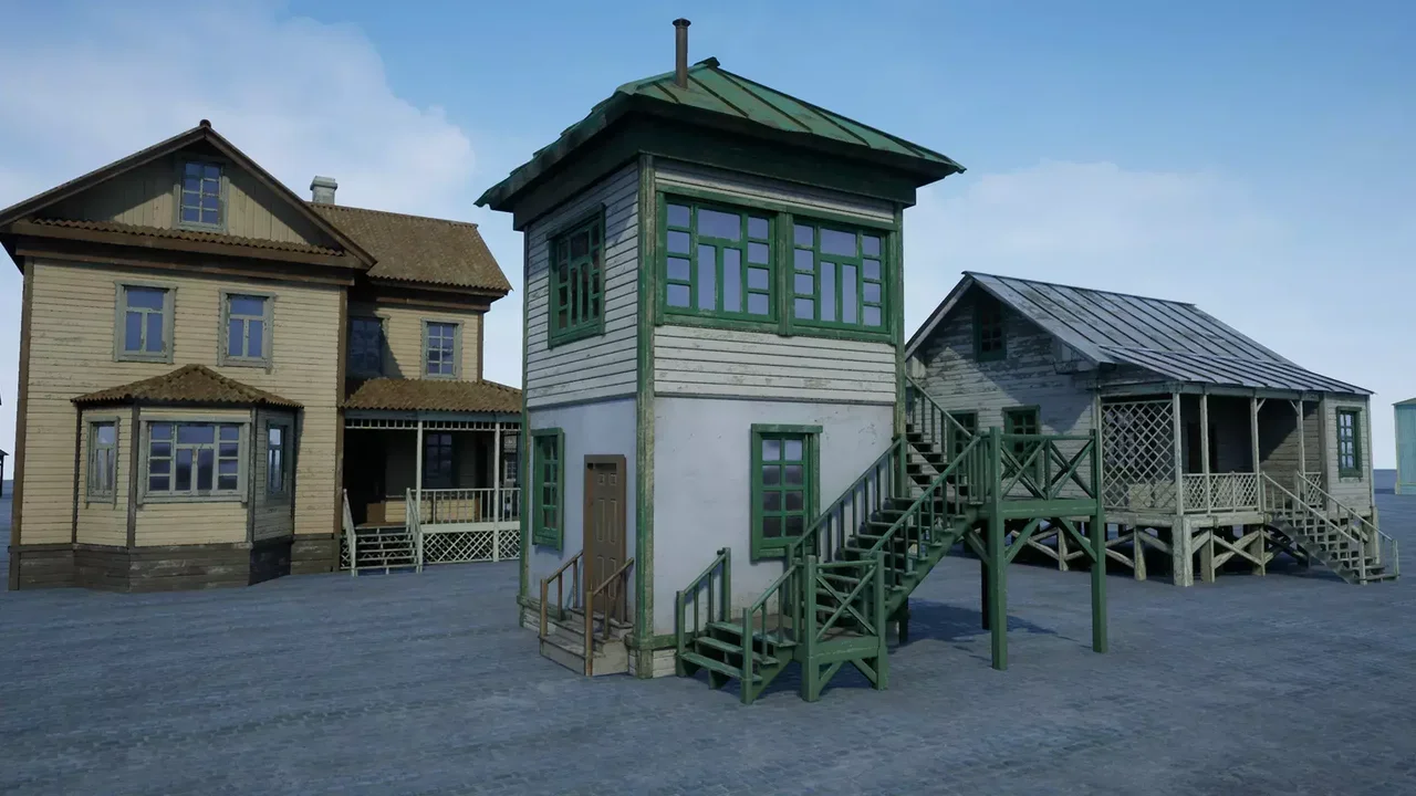 Village Houses Modular Pack