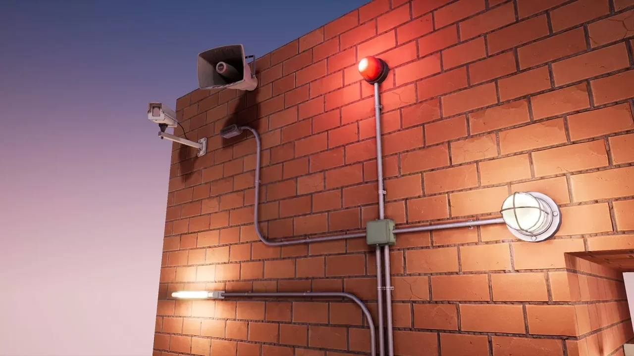 Electrical set / lamps /wires
