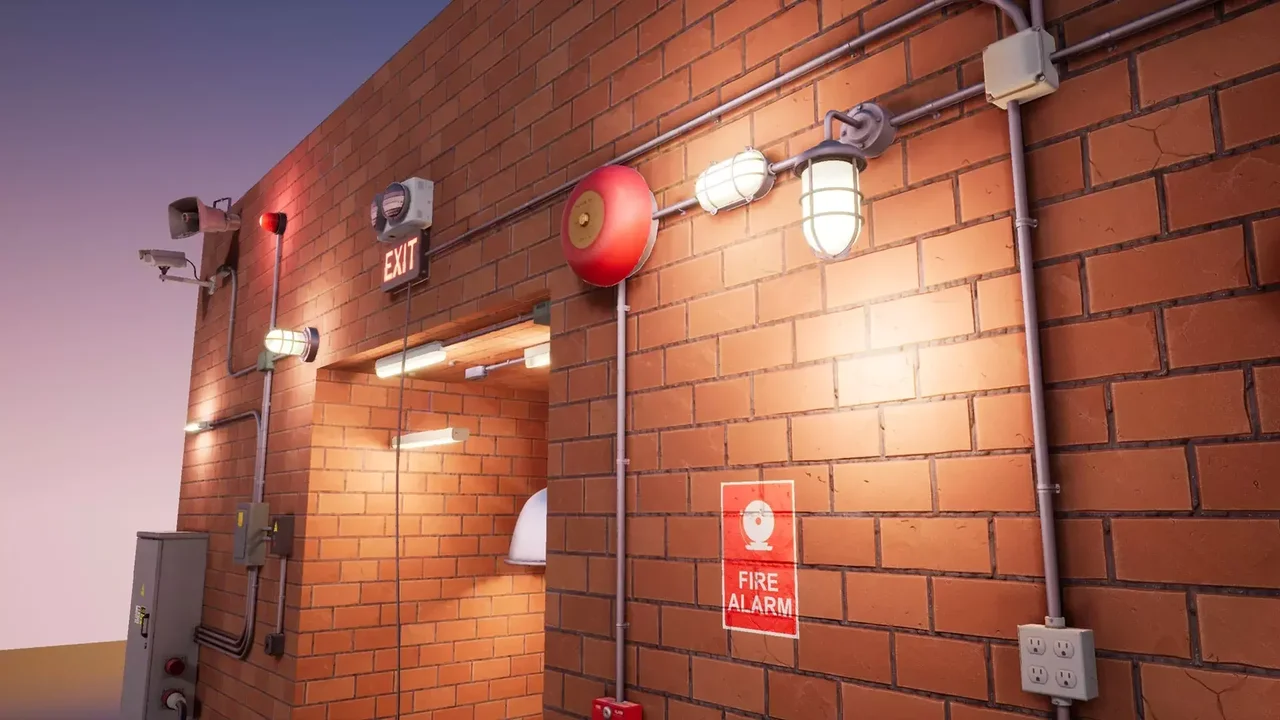 Electrical set / lamps /wires