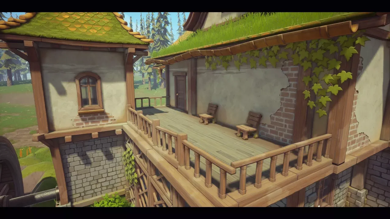 Stylized Medieval House