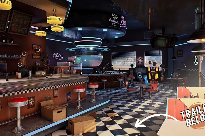 Restaurant - American Restaurant - Cafe - Diner Environment