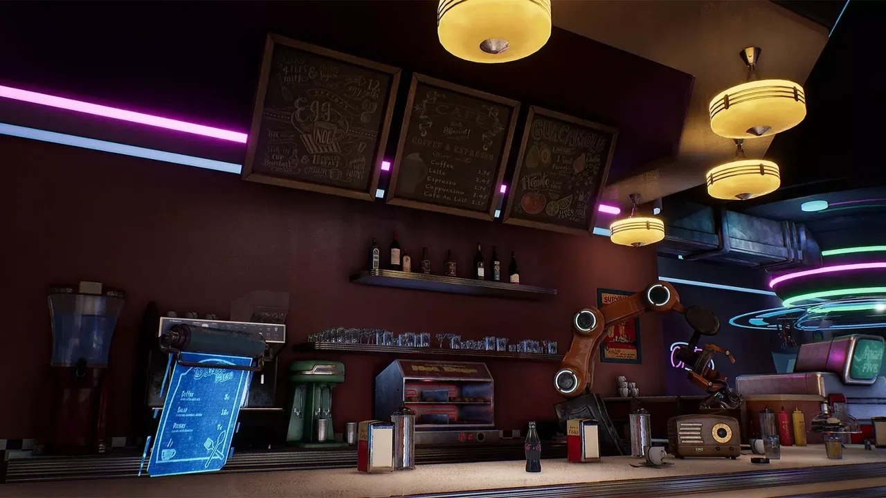 Restaurant - American Restaurant - Cafe - Diner Environment
