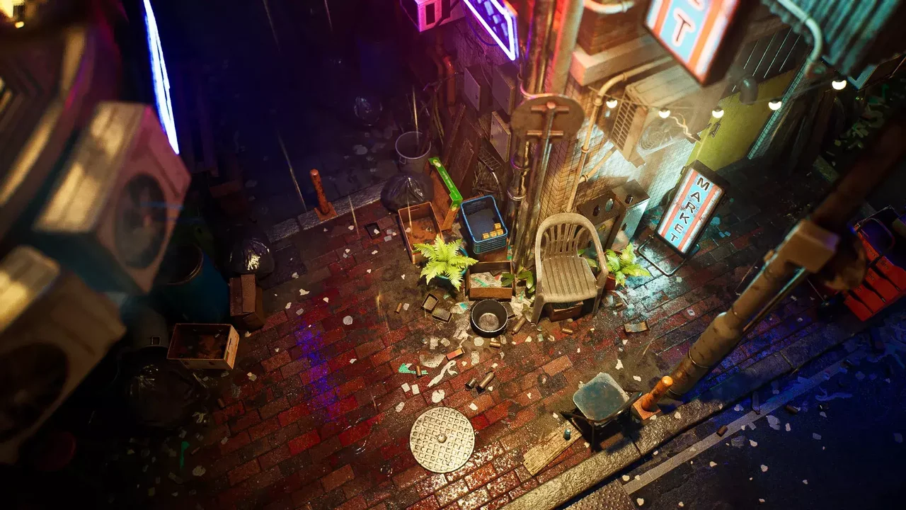Rainy Neon Streets