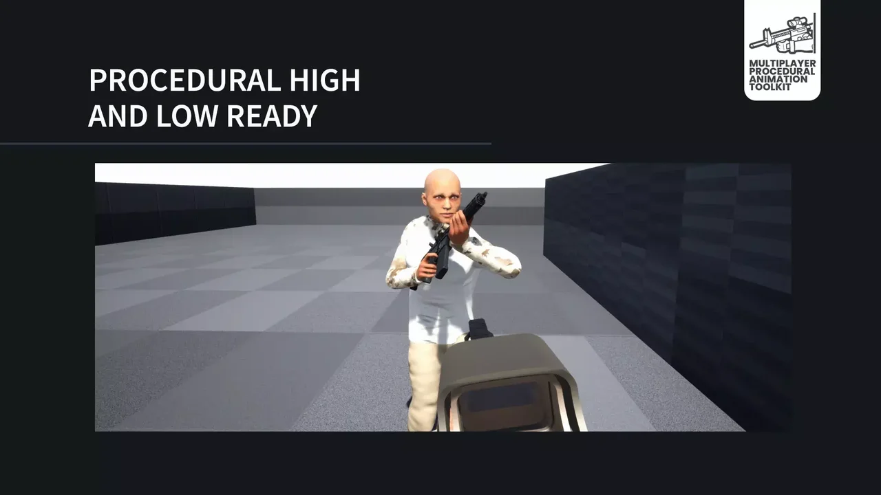 Multiplayer FPS Procedural Animation Toolkit