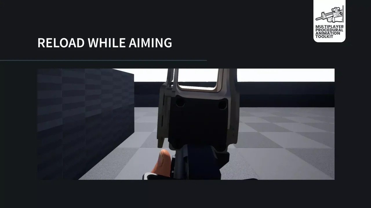 Multiplayer FPS Procedural Animation Toolkit