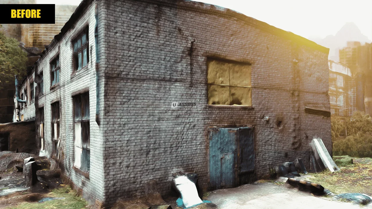 Survival Game Graffiti and Dirt Texture Set